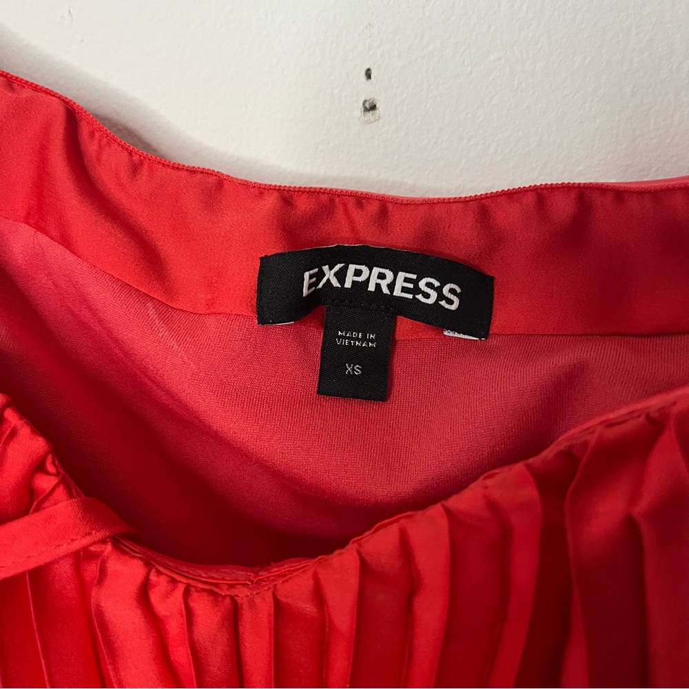 Express Red Mini Dress - Picture 4 of 6